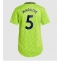 Billige Manchester United Harry Maguire #5 Tredje trøje Dame 2022-23 Kort ærmer