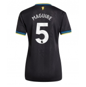 Billige Manchester United Harry Maguire #5 Tredje trøje Dame 2025-26 Kort ærmer