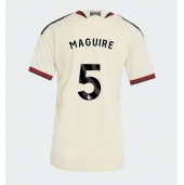 Billige Manchester United Harry Maguire #5 Tredje trøje Dame 2026-27 Kort ærmer