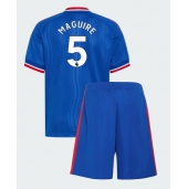 Billige Manchester United Harry Maguire #5 Udebanetrøje Børn 2026-27 Kort ærmer (+ bukser)