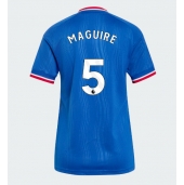 Billige Manchester United Harry Maguire #5 Udebanetrøje Dame 2026-27 Kort ærmer