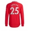 Billige Manchester United Jadon Sancho #25 Hjemmebanetrøje 2022-23 Lange ærmer
