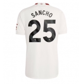 Billige Manchester United Jadon Sancho #25 Tredje trøje 2023-24 Kort ærmer