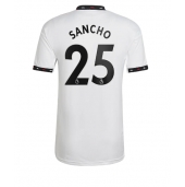 Billige Manchester United Jadon Sancho #25 Udebanetrøje 2022-23 Kort ærmer