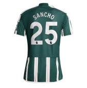 Billige Manchester United Jadon Sancho #25 Udebanetrøje 2023-24 Kort ærmer