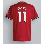 Billige Manchester United Joshua Zirkzee #11 Hjemmebanetrøje 2025-26 Kort ærmer