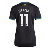 Billige Manchester United Joshua Zirkzee #11 Tredje trøje Dame 2025-26 Kort ærmer