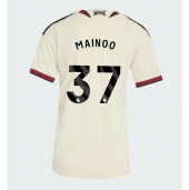 Billige Manchester United Kobbie Mainoo #37 Tredje trøje Dame 2026-27 Kort ærmer