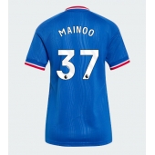 Billige Manchester United Kobbie Mainoo #37 Udebanetrøje Dame 2026-27 Kort ærmer
