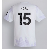 Billige Manchester United Leny Yoro #15 Udebanetrøje 2025-26 Kort ærmer