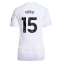 Billige Manchester United Leny Yoro #15 Udebanetrøje Dame 2025-26 Kort ærmer