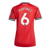 Billige Manchester United Lisandro Martinez #6 Hjemmebanetrøje Dame 2025-26 Kort ærmer