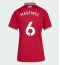 Billige Manchester United Lisandro Martinez #6 Hjemmebanetrøje Dame 2026-27 Kort ærmer