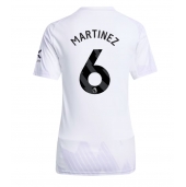 Billige Manchester United Lisandro Martinez #6 Udebanetrøje Dame 2025-26 Kort ærmer