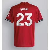 Billige Manchester United Luke Shaw #23 Hjemmebanetrøje 2025-26 Kort ærmer