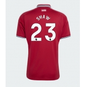 Billige Manchester United Luke Shaw #23 Hjemmebanetrøje 2026-27 Kort ærmer