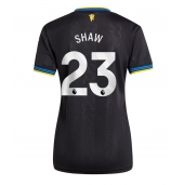 Billige Manchester United Luke Shaw #23 Tredje trøje Dame 2025-26 Kort ærmer
