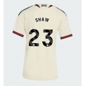 Billige Manchester United Luke Shaw #23 Tredje trøje Dame 2026-27 Kort ærmer