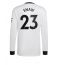 Billige Manchester United Luke Shaw #23 Udebanetrøje 2022-23 Lange ærmer