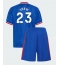 Billige Manchester United Luke Shaw #23 Udebanetrøje Børn 2026-27 Kort ærmer (+ bukser)