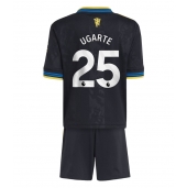 Billige Manchester United Manuel Ugarte #25 Tredje trøje Børn 2025-26 Kort ærmer (+ bukser)