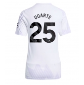 Billige Manchester United Manuel Ugarte #25 Udebanetrøje Dame 2025-26 Kort ærmer