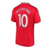 Billige Manchester United Marcus Rashford #10 Hjemmebanetrøje 2022-23 Kort ærmer