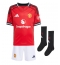 Billige Manchester United Marcus Rashford #10 Hjemmebanetrøje Børn 2025-26 Kort ærmer (+ bukser)