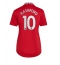 Billige Manchester United Marcus Rashford #10 Hjemmebanetrøje Dame 2022-23 Kort ærmer
