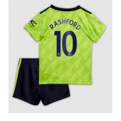 Billige Manchester United Marcus Rashford #10 Tredje trøje Børn 2022-23 Kort ærmer (+ bukser)