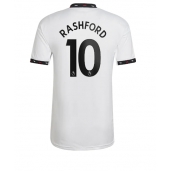 Billige Manchester United Marcus Rashford #10 Udebanetrøje 2022-23 Kort ærmer