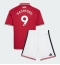 Billige Manchester United Marcus Rashford #9 Hjemmebanetrøje Børn 2026-27 Kort ærmer (+ bukser)