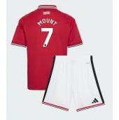 Billige Manchester United Mason Mount #7 Hjemmebanetrøje Børn 2026-27 Kort ærmer (+ bukser)