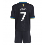 Billige Manchester United Mason Mount #7 Tredje trøje Børn 2025-26 Kort ærmer (+ bukser)