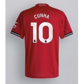 Billige Manchester United Matheus Cunha #10 Hjemmebanetrøje 2025-26 Kort ærmer