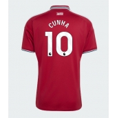 Billige Manchester United Matheus Cunha #10 Hjemmebanetrøje 2026-27 Kort ærmer