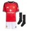 Billige Manchester United Matheus Cunha #10 Hjemmebanetrøje Børn 2025-26 Kort ærmer (+ bukser)