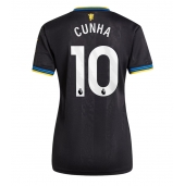Billige Manchester United Matheus Cunha #10 Tredje trøje Dame 2025-26 Kort ærmer