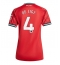 Billige Manchester United Matthijs de Ligt #4 Hjemmebanetrøje Dame 2025-26 Kort ærmer