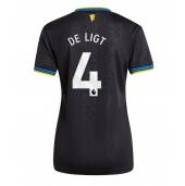 Billige Manchester United Matthijs de Ligt #4 Tredje trøje Dame 2025-26 Kort ærmer