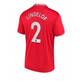 Billige Manchester United Victor Lindelof #2 Hjemmebanetrøje 2022-23 Kort ærmer