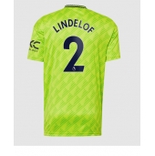Billige Manchester United Victor Lindelof #2 Tredje trøje 2022-23 Kort ærmer