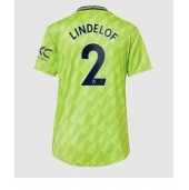 Billige Manchester United Victor Lindelof #2 Tredje trøje Dame 2022-23 Kort ærmer