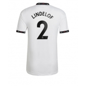 Billige Manchester United Victor Lindelof #2 Udebanetrøje 2022-23 Kort ærmer