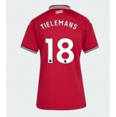 Billige Manchester United Youri Tielemans #18 Hjemmebanetrøje Dame 2026-27 Kort ærmer