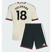 Billige Manchester United Youri Tielemans #18 Tredje trøje Børn 2026-27 Kort ærmer (+ bukser)