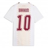 Billige Marokko Brahim Diaz #10 Udebanetrøje Dame VM 2026 Kort ærmer