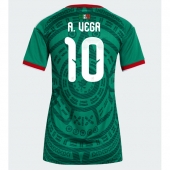 Billige Mexico Alexis Vega #10 Hjemmebanetrøje Dame VM 2026 Kort ærmer