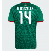 Billige Mexico Armando Gonzalez #14 Hjemmebanetrøje VM 2026 Kort ærmer