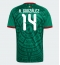 Billige Mexico Armando Gonzalez #14 Hjemmebanetrøje VM 2026 Kort ærmer